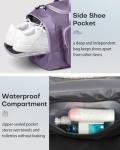 HOTOR Duffle Bag with Shoe Compartment - Purple