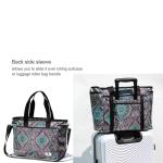 Women's Black Teel Weekend Carry-On Duffel Bag