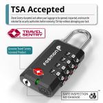 Fosmon TSA Approved 4 Digit Combination Locks