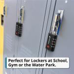 Fosmon TSA Approved 4 Digit Combination Locks