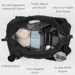 Kookoomia Waterproof Gym Bag with Shoe Compartment