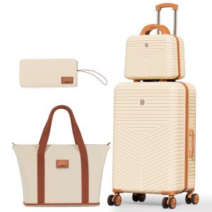 COBIZI 3-Piece Hardside Luggage Set with TSA Lock