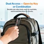Forge Dual-Opening TSA Approved Luggage Lock