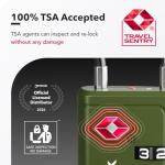 TSA Approved 4-Digit Luggage Locks, 2-Pack