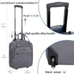 VANKEAN 16-inch Lightweight Underseat Travel Luggage
