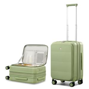 Hanke 20 Inch TSA Approved Expandable Carry-On Suitcase
