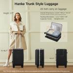 Hanke TSA-Approved 20 Inch Carry-On Luggage
