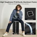 Hanke TSA-Approved 20 Inch Carry-On Luggage