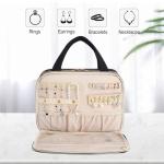 Hanke Travel Toiletry Bag with Jewelry Organizer