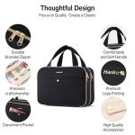 Hanke Travel Toiletry Bag with Jewelry Organizer