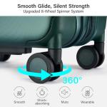 Hanke 26 Inch TSA-Approved Spinner Luggage