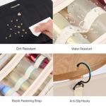 Hanke Travel Toiletry Bag with Jewelry Organizer