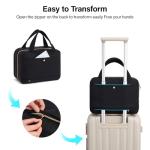 Hanke Travel Toiletry Bag with Jewelry Organizer