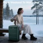 Hanke 26 Inch TSA-Approved Spinner Luggage