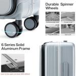 Hanke Grace 20-Inch Hard Shell Carry-On Suitcase