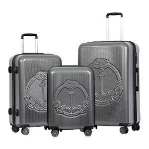 TSA Approved 3-Piece Hard Shell Luggage Set