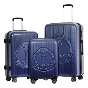 BiggDesign TSA Approved 3-Piece Luggage Set