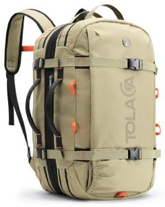 Tolaccea Travel Backpack - TSA Approved, 40L-50L