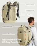 Tolaccea Travel Backpack - TSA Approved, 40L-50L