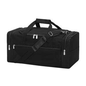 LONALIA 21” Black Gym Duffle Bag with Trolley Sleeve