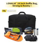 LONALIA 70L Heavy Duty Travel Duffle Bag