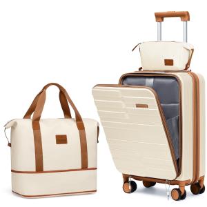 Joyway 3-Piece TSA Lock Carry-On Luggage Set