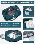 Waterproof Travel Duffel Bag with Shoe Compartment