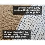 PetFusion Cat Scratch Lounge - Reversible & Durable