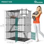 YITAHOME 4-Tier Cat Enclosure with Hammock