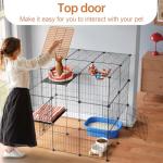 3-Tier Indoor Cat Playpen and Cages