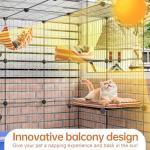 3-Tier Indoor Cat Playpen and Cages