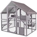 Aivituvin Large Outdoor Cat Enclosure for Multiple Cats