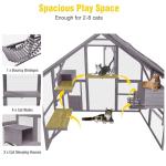 Aivituvin Large Outdoor Cat Enclosure for Multiple Cats