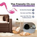 Omega Paw Self-Cleaning Litter Box - Grey