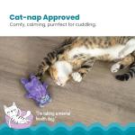Calming Purr Pillow Cat Toy for Stress Relief
