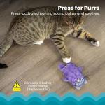 Calming Purr Pillow Cat Toy for Stress Relief