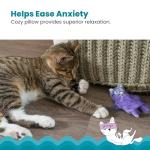 Calming Purr Pillow Cat Toy for Stress Relief