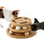 ZOMISIA Interactive Cat Ball Track Toy