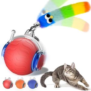 UPSKY Automatic Rolling Cat Toy Ball with Sounds