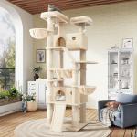 Multi-Level Cat Tree with Hammock and Scratching Posts