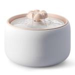 WOPET Ceramic Cat Water Fountain with Ultra-Quiet Pump