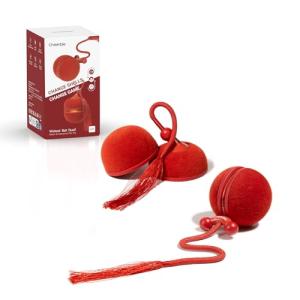 Interactive 2-in-1 Cat Toy with Chirping Sounds