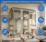 Large 4-Story Outdoor Cat Enclosure Catio