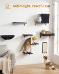 Heavy Duty Cat Wall Shelves with Hammock Set