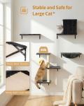 Heavy Duty Cat Wall Shelves with Hammock Set
