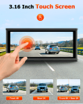 TOGUARD Dual 4K Dash Cam with WiFi & GPS