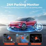 REDTIGER 4K Dual Dash Cam with Wi-Fi & GPS