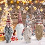 Cute Gnome Wine Bottle Toppers for Holiday Decor