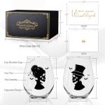Skull Wine Glass Set for Unique Gifts