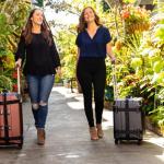 VinGardeValise® Petite Travel Wine Suitcase - 8 Bottles